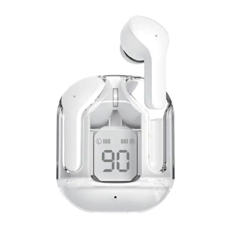 Fone de Ouvido Bluetooth | Fone Sem Fio Clear Sound Fone de Ouvido Bluetooth | Fone Sem Fio Clear Sound | GA Leveza Store Branco 