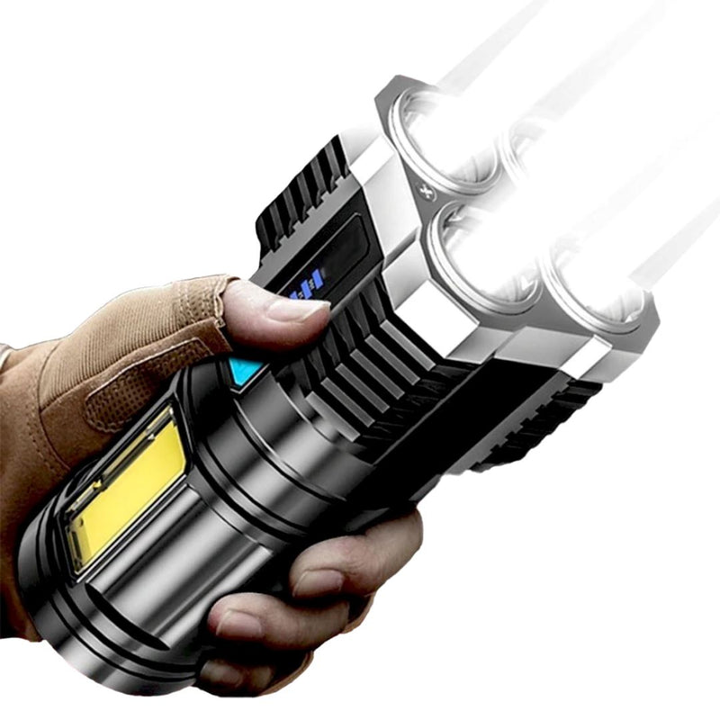 Lanterna Tática Zoom Potente - A Mais Poderosa do Mundo Lanterna Potente Zoom | GA Leveza Store 