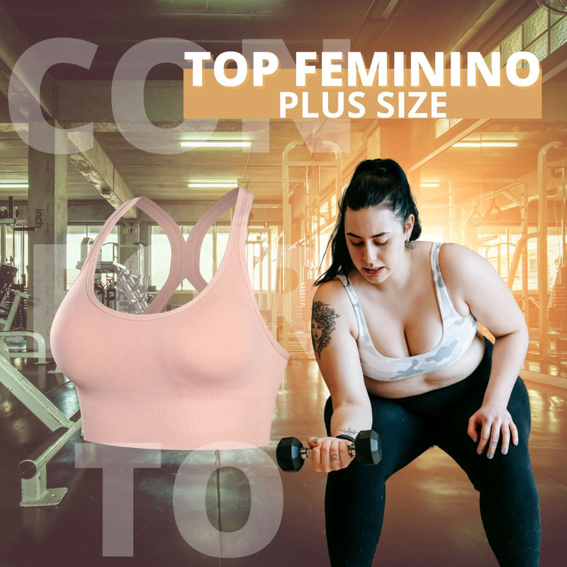 Top Feminino - Top Stillus Up kit com 3 peças Top Feminino | GA Leveza Store 
